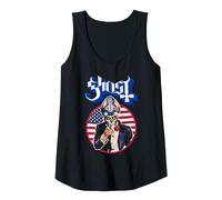Ghost Papa Wants You USA Tank Top, Women, Black, Small