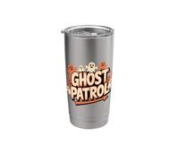 Ghost Patrol Halloween Funny Ghost Stainless Steel Insulated Tumbler