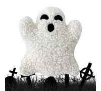Ghost Pillow - 30cm Halloween Ghost Plush, Natural Cotton Filled Design | Spooky Plush Doll Halloween Decoration with Its Charming Appeal, Boo Pillow for Kids, Cute Bedroom Sofa Room Home Decorations