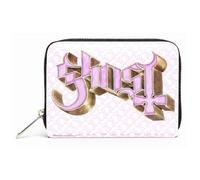 Ghost Pink Band Logo Zip Top Purse One Size