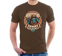 Ghost Pirate Grog Monkey Island Lechuck Men's T-Shirt