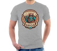 Ghost Pirate Grog Monkey Island Lechuck Men's T-Shirt