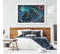 Ghost Pirate Ship 500 Piece Wooden Jigsaw Puzzle,Wood,Whimsical Challenge,Stress Relief Skeleton Captain,Educational Toy,Home Wall Decor,Gift Idea,Adults & Kids 14+ (52x38cm)