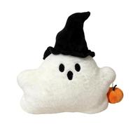 Ghost Plush Halloween Decorations, Cute Ghost Cushion With Pumpkin