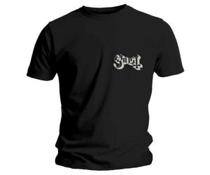 Ghost Pocket Band Logo T Shirt M Black