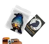 Ghost Pocket Cards, Halloween Emotional Support Ghost Pocket, Hug Tokens With Encouragement Card, Motivational Cards with Supporting Messages, Hugging Inspirational Cards Charm