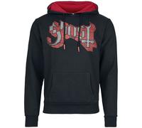 Ghost Priest Hoodie black red L
