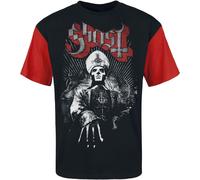 Ghost Priest T-Shirt black red L