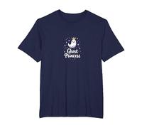 Ghost Princess: Cute Spooky Royalty for Halloween Fun T-Shirt, Men's Big and Tall, Navy, 2X Tall