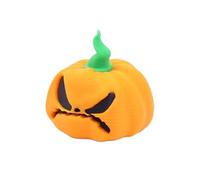 Ghost Pumpkins Decoration - Evil Pumpkin Head Models for Halloween Indoor Decor, Outdoor Display with Festive Spirit, Small Pumpkins for Tabletop Kitchen Desk Mantel Porch Garden, Resin