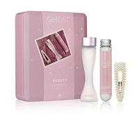 Ghost Purity Eau de Toilette Women's Perfume Gift Set Spray (30ml) with Hair Clip + 60g Bath Salts
