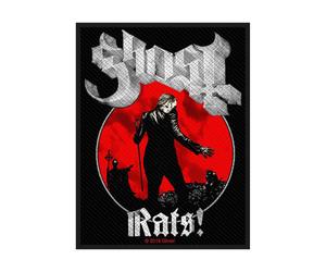 Ghost Rats Sew-On Woven Rat Patch