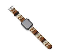 Ghost Reading Book Watch Band Compatible with Apple Watch Silicone Watch Straps Replacement Straps