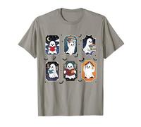 Ghost Reading Books Halloween Book Lover Spooky Season Read T-Shirt