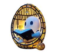 Ghost Reading Light - Ghost LED, Variable Colours, Original Design, Sophisticated Light Effect, Safe and Resistant Material | Children's Bedroom, Study Room, Dining Table