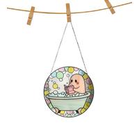 Ghost Reading Window Ornament,Wall Art Ghost Reading Book Ornament - Exquisite Versatile Home Pendant Decor for Hotel Bedroom Living Room