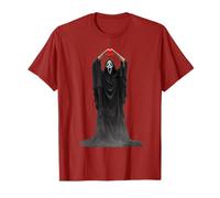 Ghost Red Heart Hands Scary Valentines Day V-Day Men Women T-Shirt