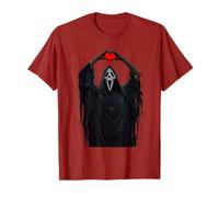 Ghost Red Heart Hands Scary Valentines Day V-Day Men Women T-Shirt