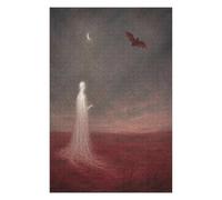 Ghost Red Sea Jigsaw Puzzle 1000 Pieces in Wood, Difficult Challenge