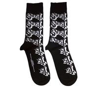 Ghost Repeat Logo Pattern Womens Ankle Socks