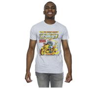 Ghost Rider Chest Deathrace T-Shirt Marvel Grey XXL