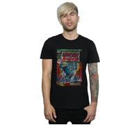Ghost Rider Distressed Comic Cover T-Shirt Marvel Black XXXL