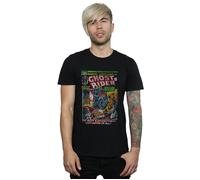 Ghost Rider Distressed Spotlight T-Shirt Marvel Black 4XL