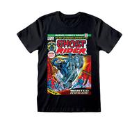 Ghost Rider Men's Black T-Shirt | Size: 2XL Ghost Rider Black 2XL