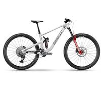 Ghost Riot AM CF Full Party Mountain Bike 2026 - Enduro Full Suspension MTB Silver Stone / Whispering Grey - Gloss