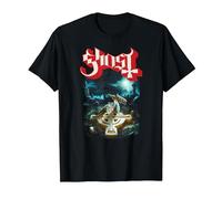 Ghost Rite Here, Rite Now Title Back and Front T-Shirt, Men, Black, Small