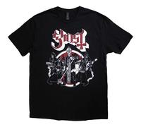 Rockoff Trade Men's Ghost Road to Rome T-Shirt, Black, Large