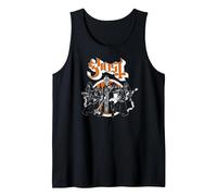 Ghost Road to Rome Tank Top, Men, Black, X-Large