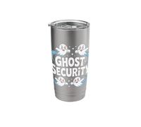 Ghost Security Funny Halloween Costume Dad Mom Group Stainless Steel Insulated Tumbler