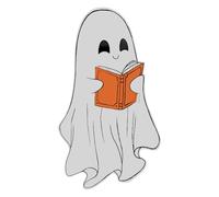 Ghost Shape Bookmarks - Transparent Page Markers, Reading Accessories | Ghost Shape Book Marker, Interesting Halloween Bookmarks for Students Writers Kids Novel Readers Friends Study Tools and
