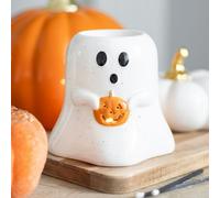 Ghost Shaped Oil Burner with Pumpkin