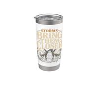 Ghost Ship Haunted Ship Maritime Ghost Gift Stainless Steel Insulated Tumbler