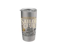 Ghost Ship Haunted Ship Maritime Ghost Gift Stainless Steel Insulated Tumbler