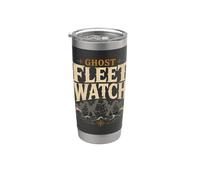 Ghost Ship Haunted Ship Maritime Ghost Gift Stainless Steel Insulated Tumbler