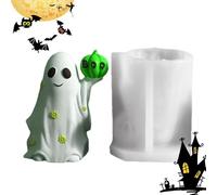 Ghost Silicone Mold,Ghost Reusable Home Decor Crafting Tools | Cute Resin Casting Candle Molds Silicone | for Arts & Crafts Resin Casting Soap Wax Plaster Desk Decor
