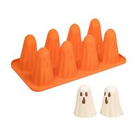 Ghost Silicone Mold Shots,Halloween Molds,Ghost Silicone Chocolate Mold,Ghost Molds Silicone, Ghost Mold for Jelly, for Jelly, Chocolate, Candy
