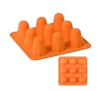 Ghost Silicone Mould - 3D Chocolate Mould, Silicone Halloween Moulds 3D for Chocolate Sweets Kitchen Creative Crafts Baking Cooking Class Food Blogger Patisserie Chefs Home Bakers