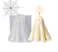 Ghost Silicone Mould, Halloween Ghost Candle Mould - Resin Silicone Moulds, Moulds for DIY Art Craft Kit, Home Decoration