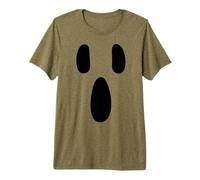 Ghost Silly Face Spooky Halloween Ghost Face Easy Costume Premium T-Shirt
