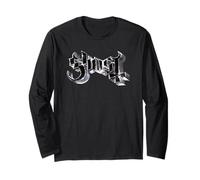 Ghost - Skeleta Chrome Logo Long Sleeve T-Shirt