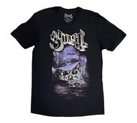 Ghost Skeletour Admat 25 Tour Dates T Shirt L Black