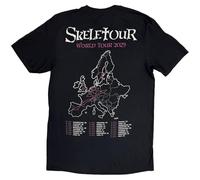 Ghost Skeletour Admat 25 Tour Dates T Shirt S Black