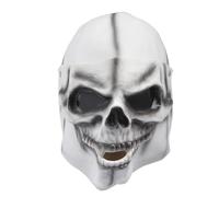 Ghost Skull Helmets - Adult Full Face Skull Helmets | Latex Ghoost Riider | Safety Full Face Skeleton With Goggles Lens | Comfortable Motorcycle Head For Halloween Gathering, Cosplay, Bikers
