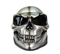 Ghost Skull Helmets - Sturdy Full Face Skull Helmets | Latex Ghoost Riider | Safety Full Face Skeleton With Goggles Lens | Comfortable Motorcycle Head For Halloween Gathering, Cosplay, Bikers