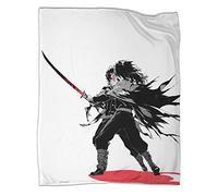 Ghost Slayer Soft Warm Baby Blanket Throws - Fleece Blanket All Season Throws Blankets,Air Conditioner BlanketFluffy Microfiber Breathable Blanket Sofa Blanket For Camping 50x60inch(127x152cm)