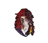 Ghost Slayers Badge Anime Figure Cosplay Accessories Badge Pins Decorations - Multicolore Metal (B)